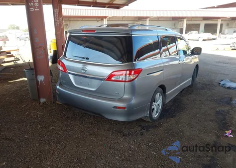 2012 Nissan Quest Sl z USA, uszkodzony, nr VIN JN8AE2KP1C9047330